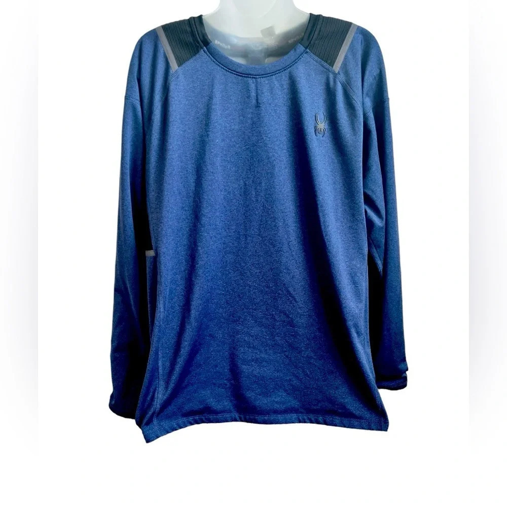 Men's Spyder Active Long Sleeve Tee, Size Large